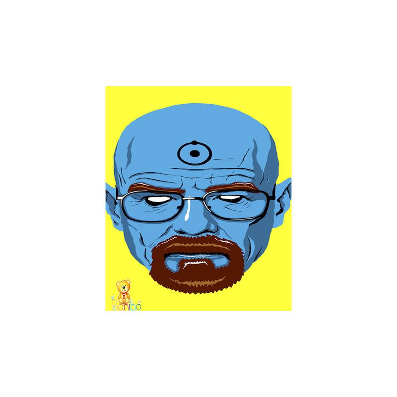 پوستر دیواری طرح بریکینگ بد کد 296