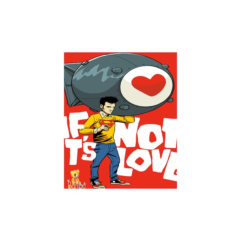 پوستر دیواری طرح مرد کد 317