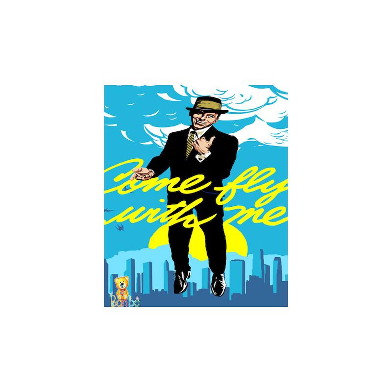 پوستر دیواری طرح سیناترا کد 332