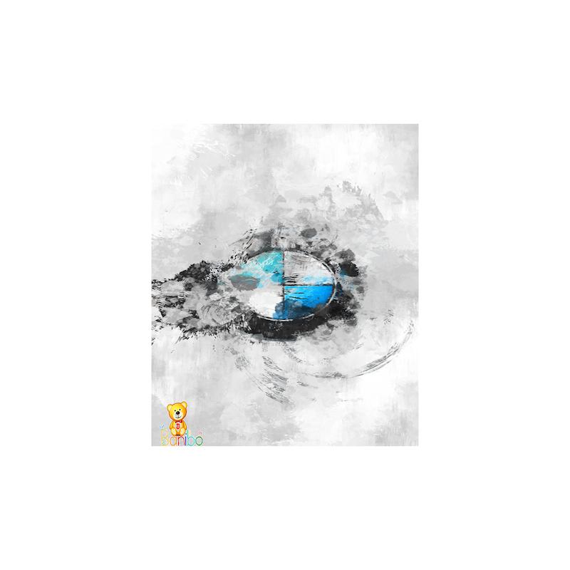 پوستر دیواری طرح BMW کد 358