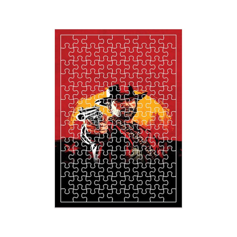 پازل طرح red dead کد 109