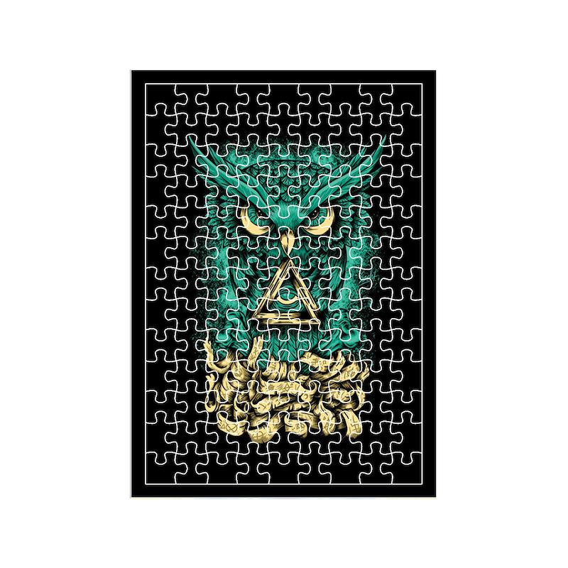 پازل طرح جغد کد194