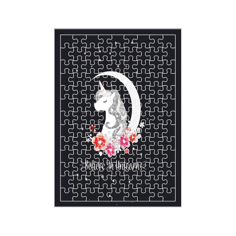 پازل طرح اسب تک شاخ کد 227