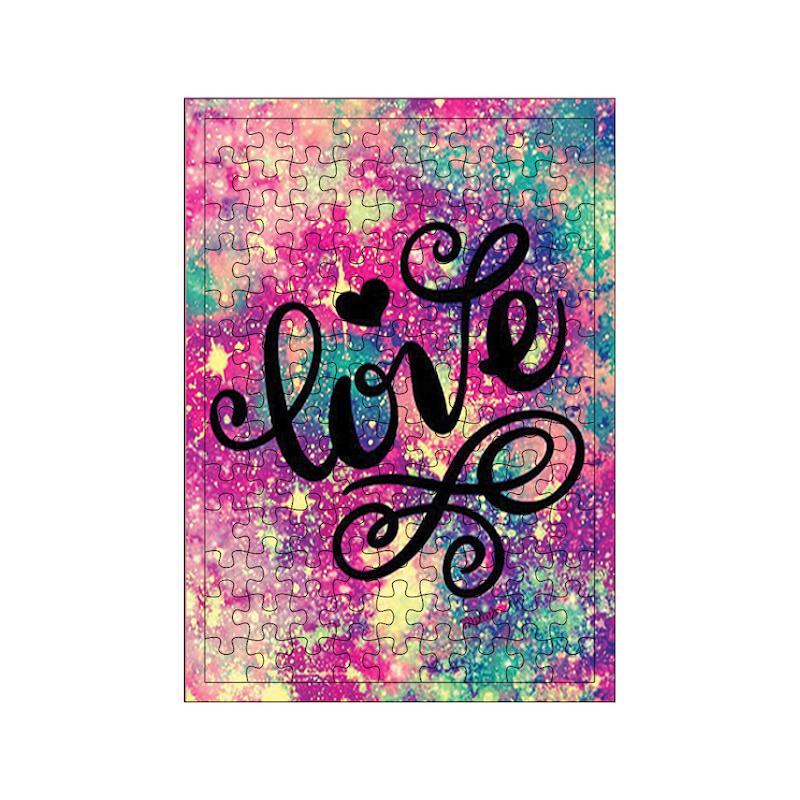 پازل طرح love کد 257