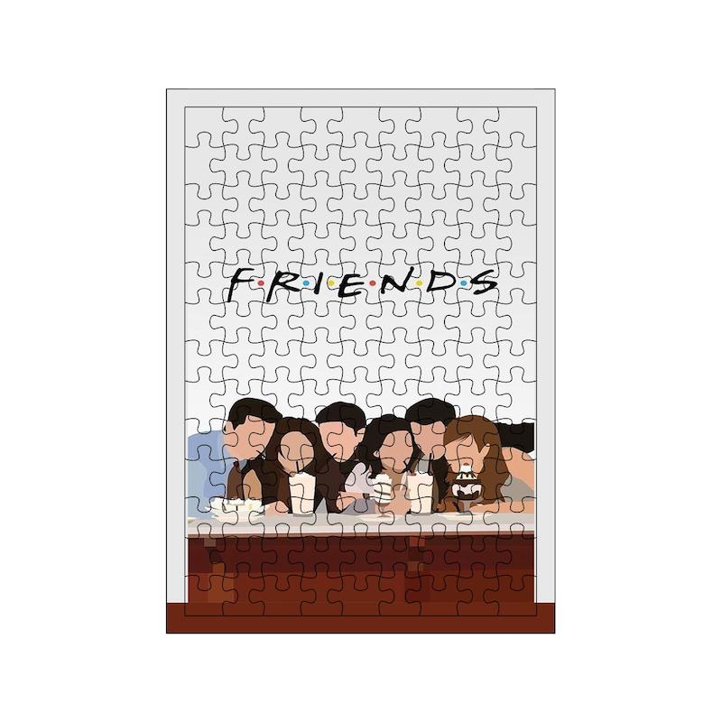 پازل طرح friends کد 347