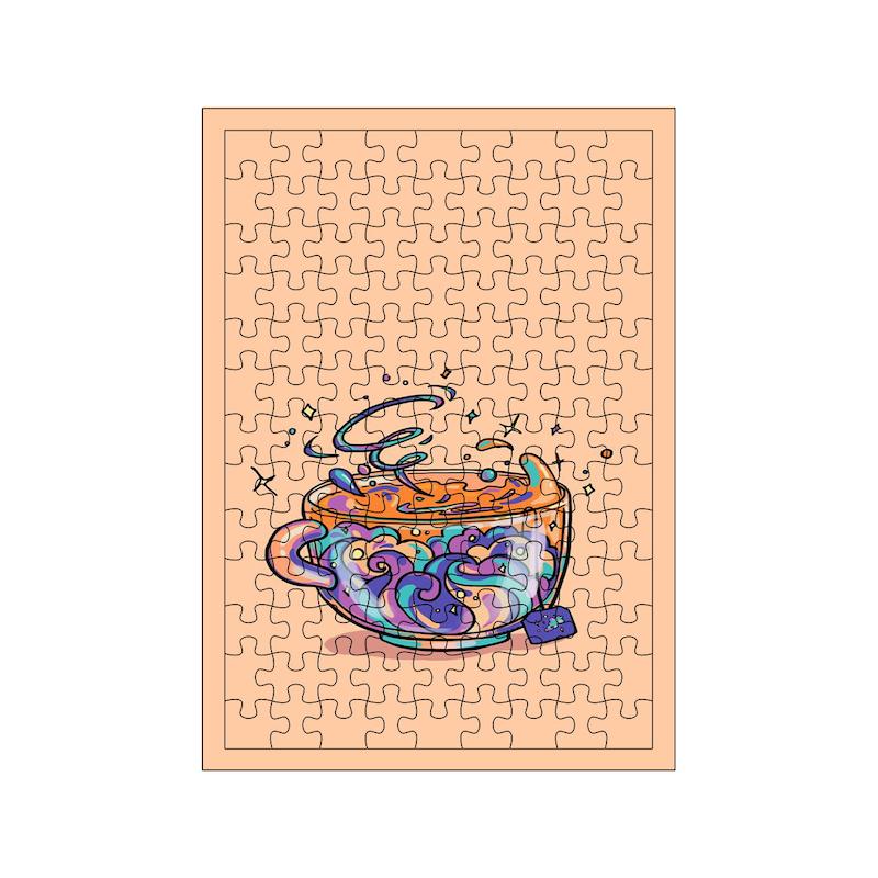 پازل طرح فنجان کد 428