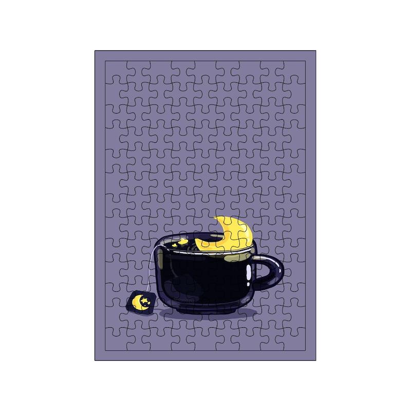 پازل طرح فنجان ماه کد 447