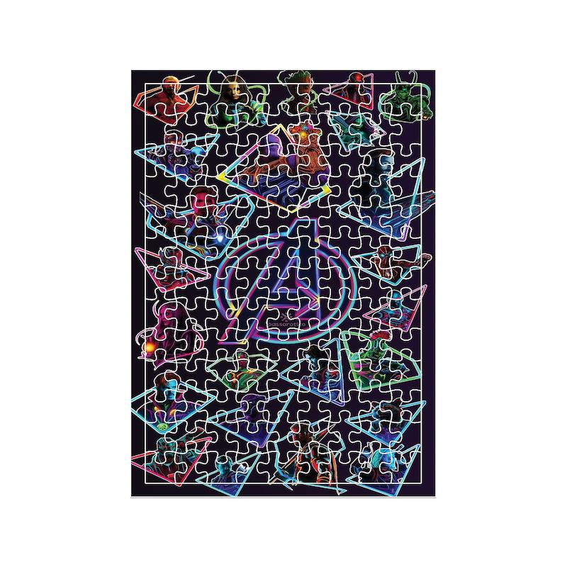 پازل طرح انتقام جویان کد 605