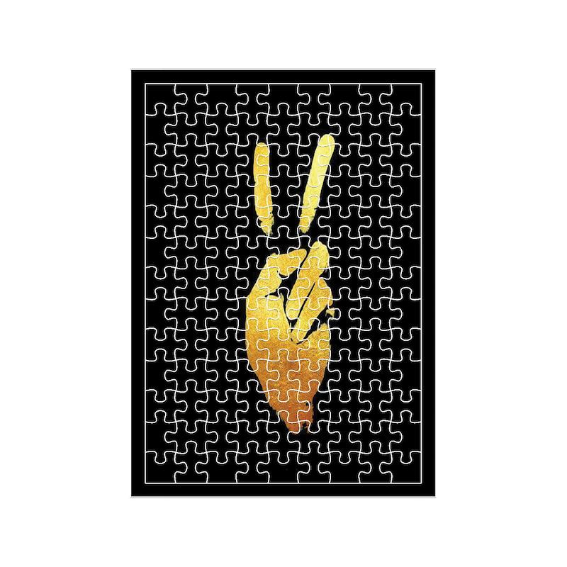 پازل طرح دست کد 608