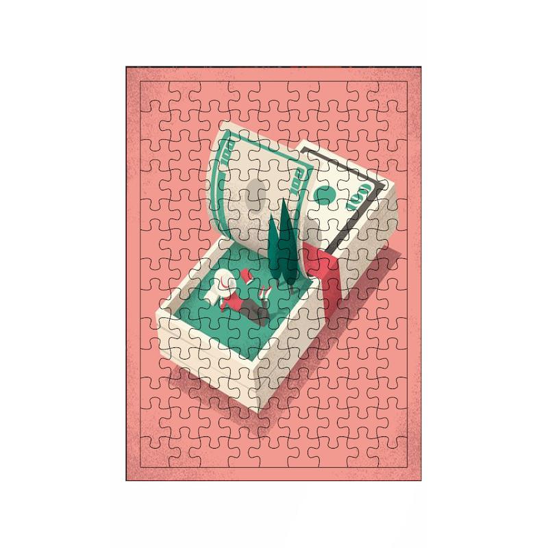 پازل طرح اسکناس کد 961