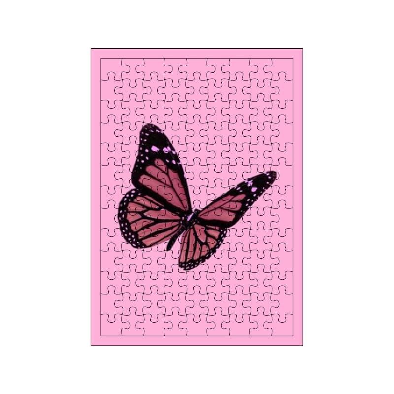 پازل طرح پروانه کد 1418