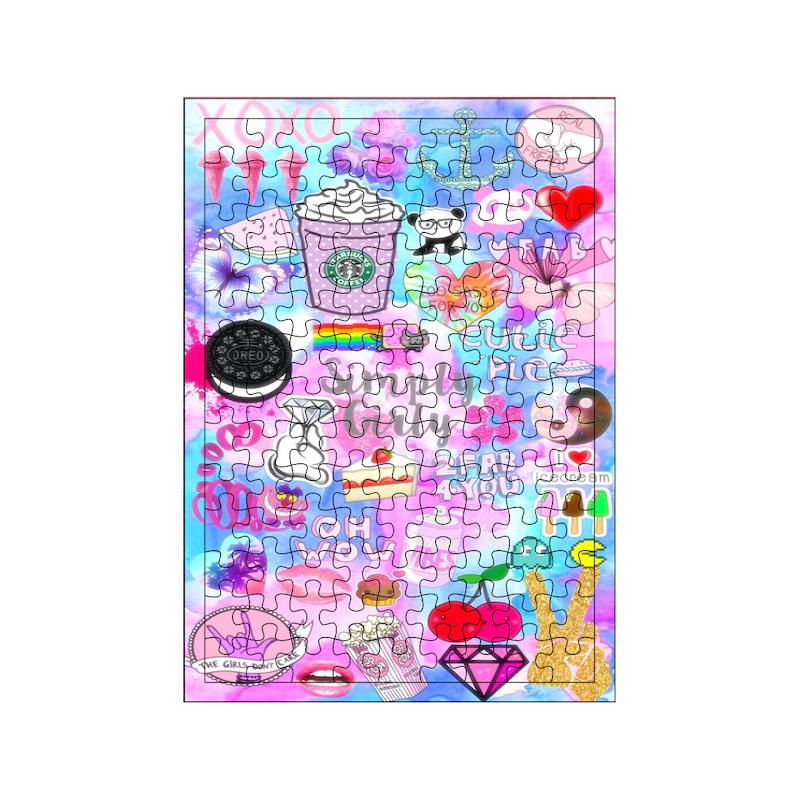 پازل طرح Mix کد 1442