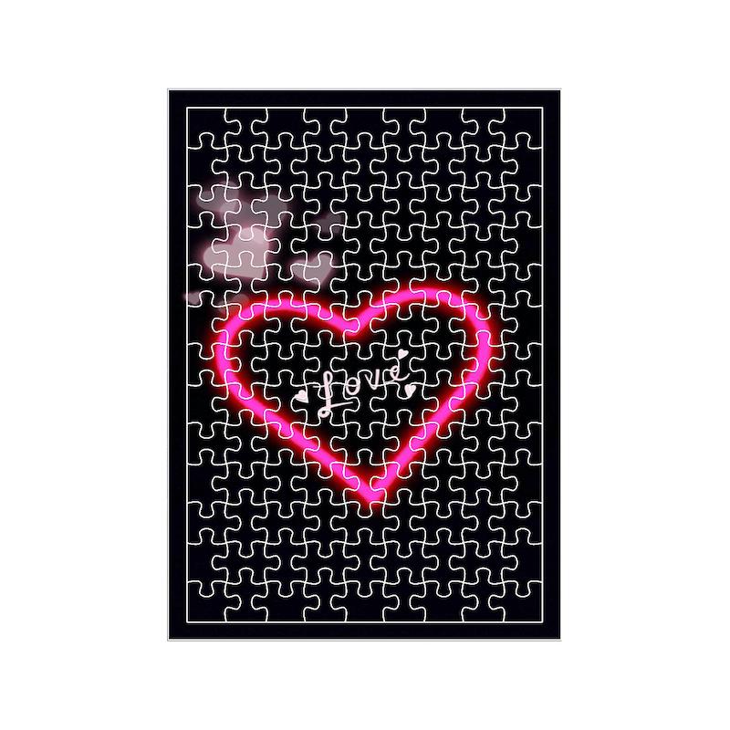 پازل طرح love کد 1443