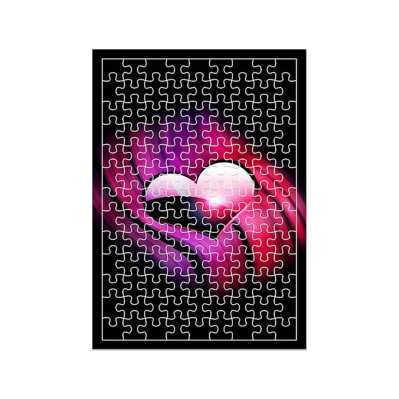 پازل طرح قلب کد 1535