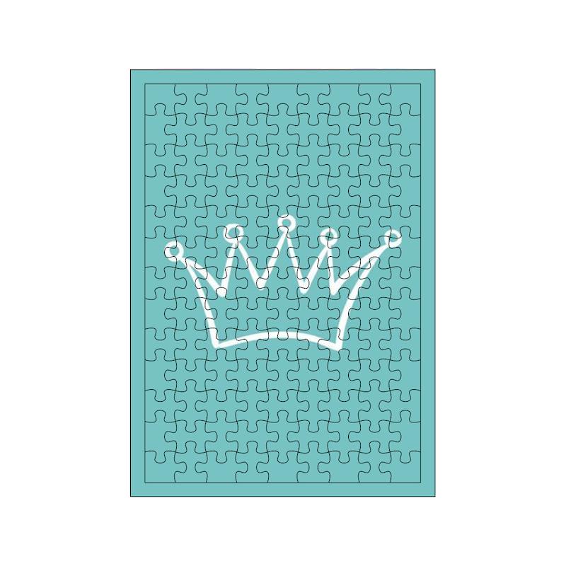 پازل طرح تاج کد 1552
