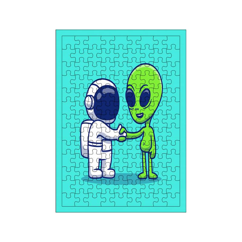 پازل طرح آدم فضایی کد 1724