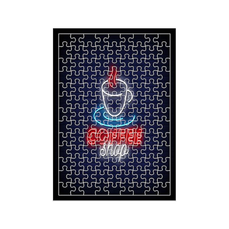 پازل طرح coffee کد 1727