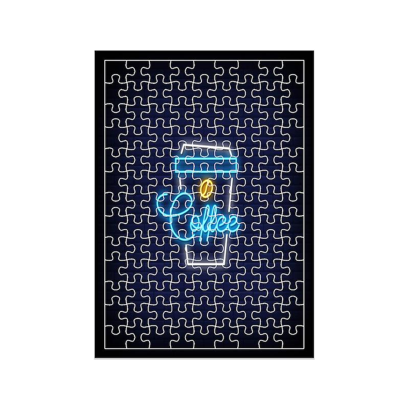 پازل طرح coffee کد 1730