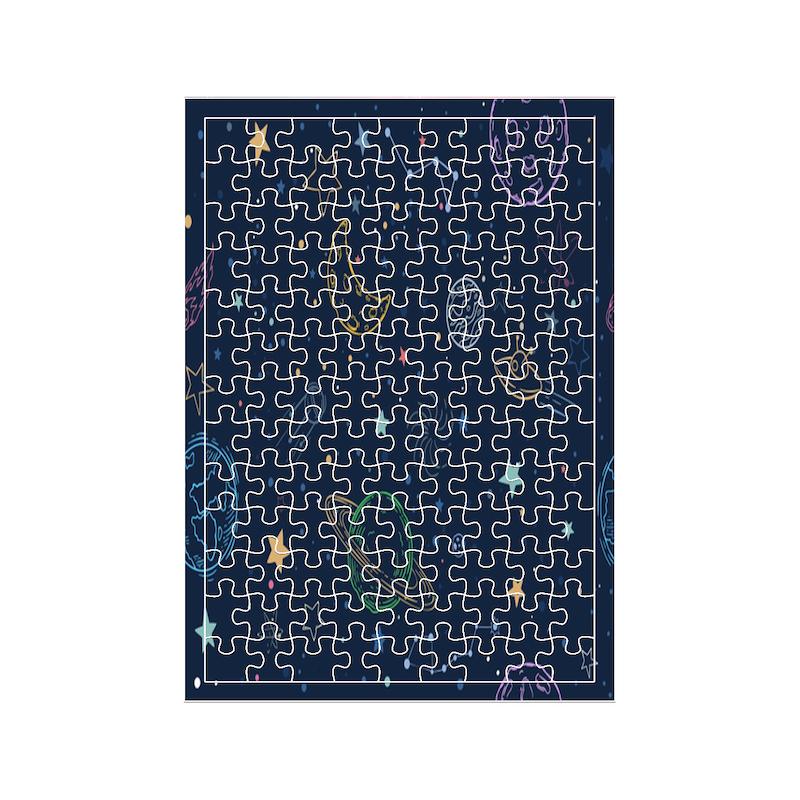 پازل طرح سیاره کد 1754