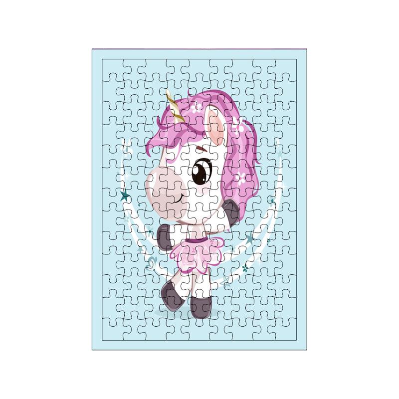 پازل طرح اسب تک شاخ کد 1771