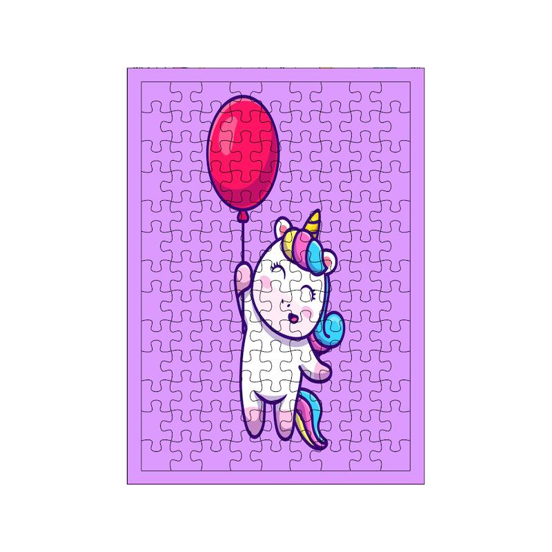 پازل طرح اسب تک شاخ کد 1787