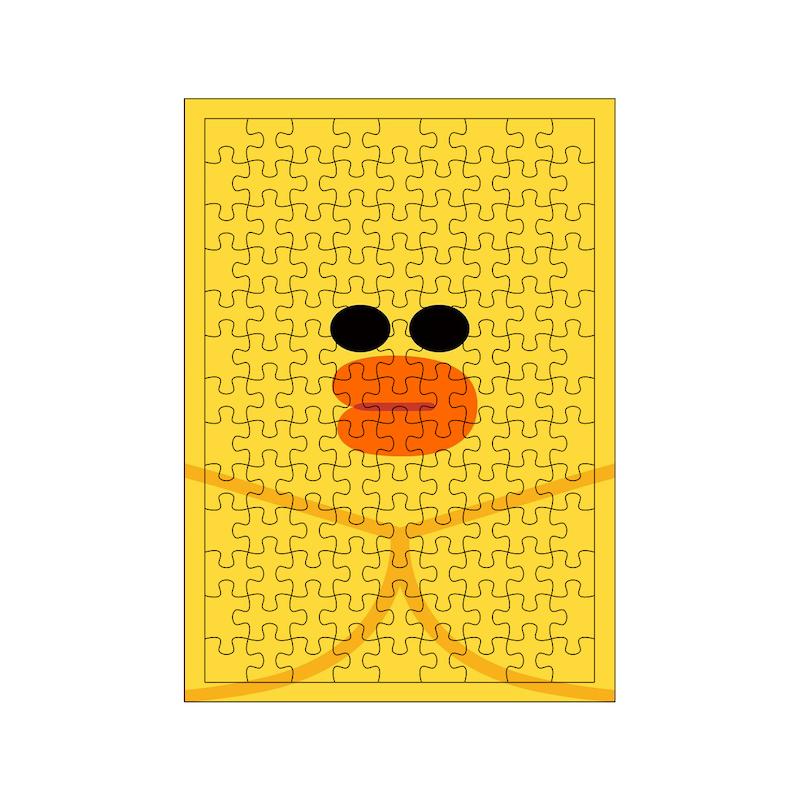 پازل طرح جوجه بامزه کد 1796