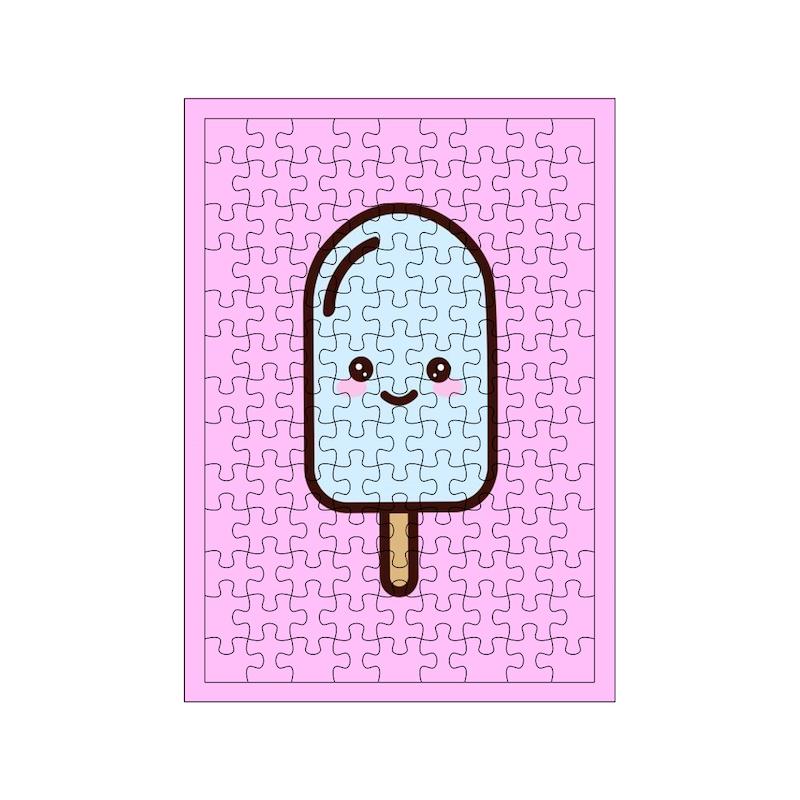 پازل طرح بستنی کد 1813