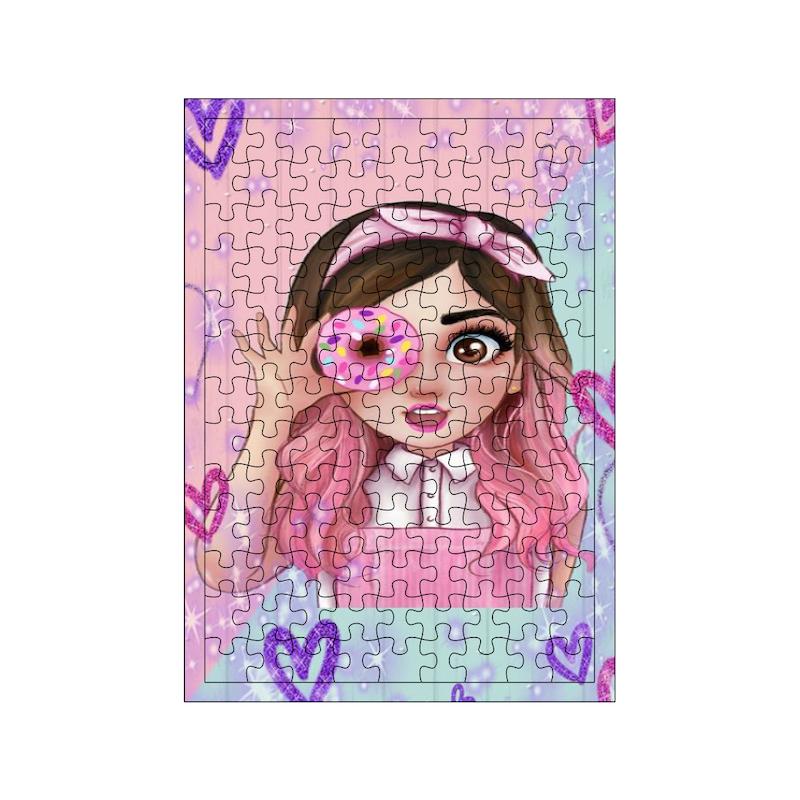 پازل طرح دختر کد 1822