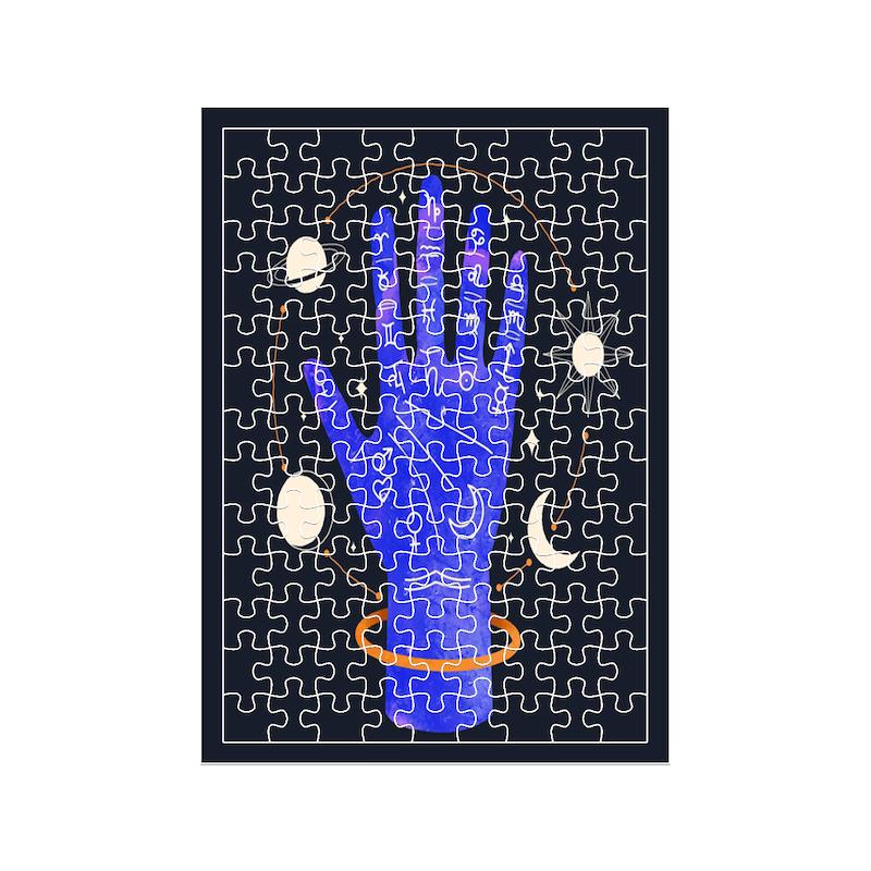 پازل طرح طالع بینی کد 1856