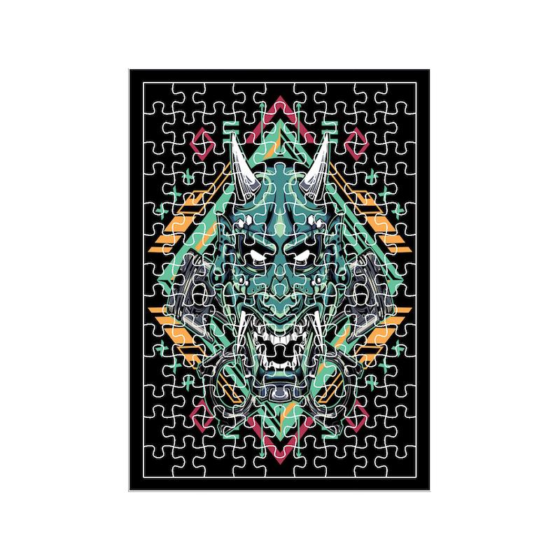 پازل طرح هیولا کد 1858