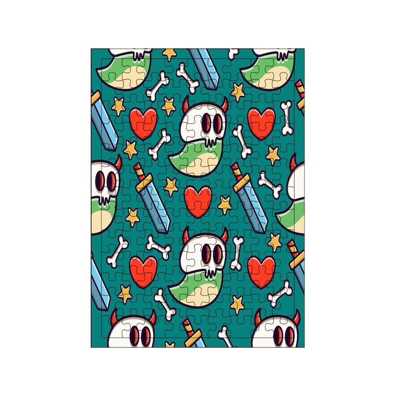 پازل طرح کارتونی کد 1861