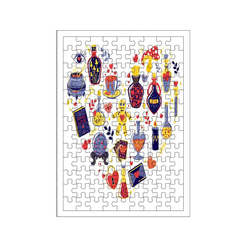 پازل طرح جادوگری کد 1862