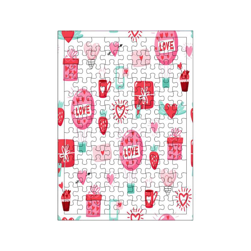 پازل طرح love کد 1890