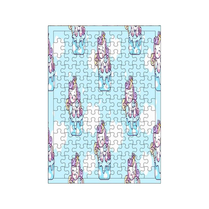 پازل طرح اسب تک شاخ کد 1896