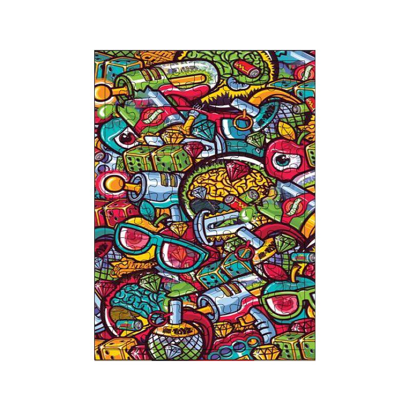 پازل طرح Mix کد 1914