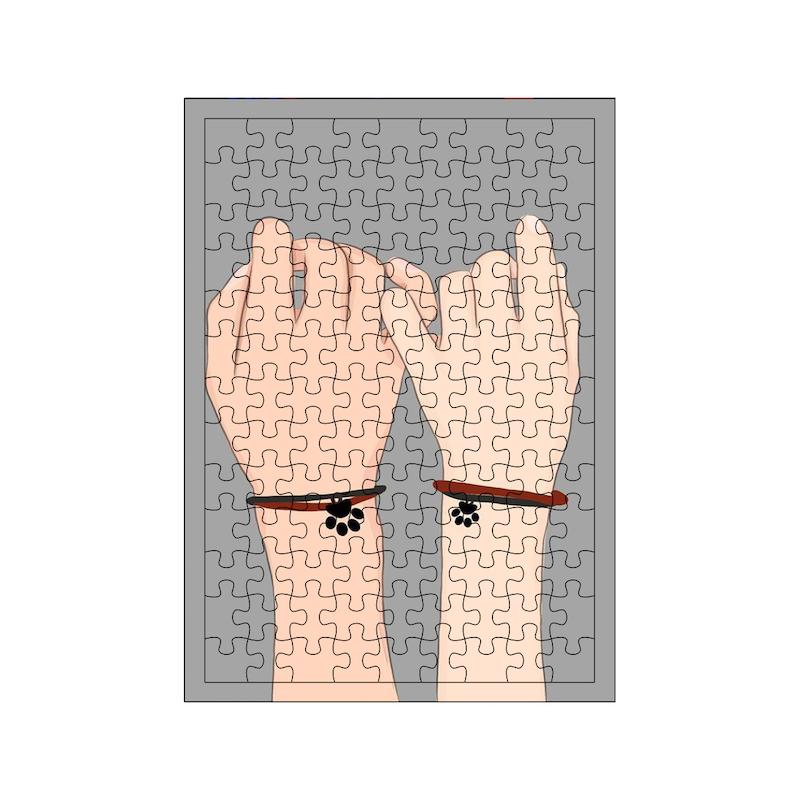 پازل طرح عاشقانه کد 1918