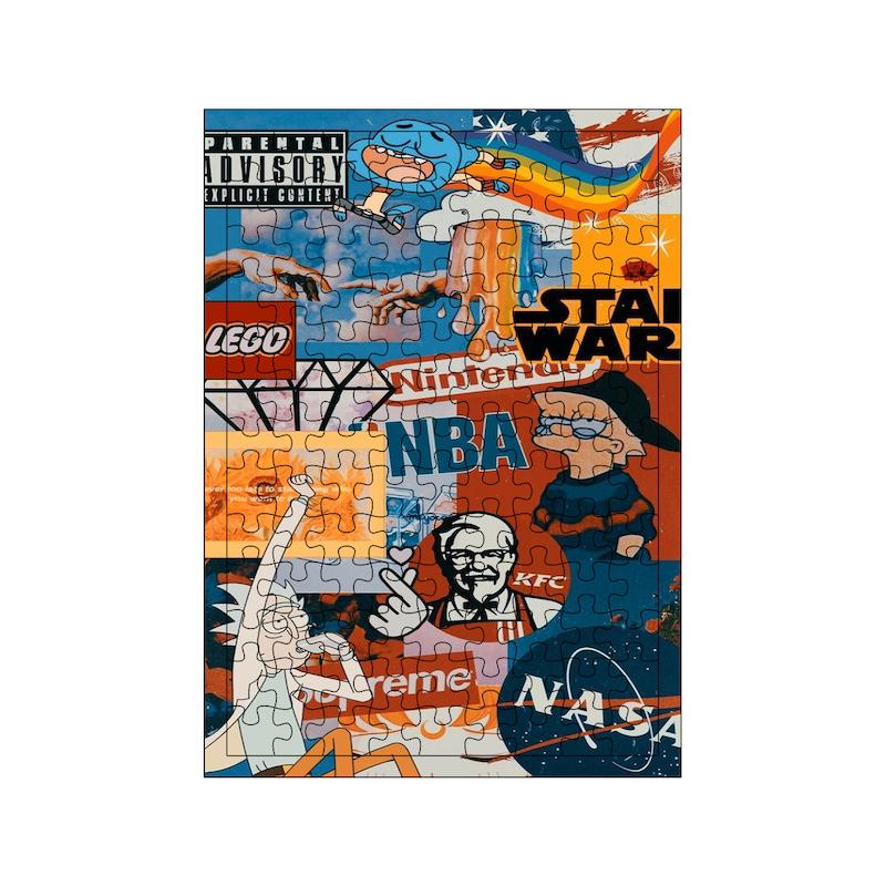 پازل طرح Mix کد 1934