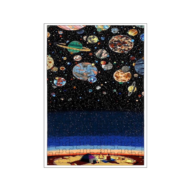 پازل طرح سیاره ها کد 1952