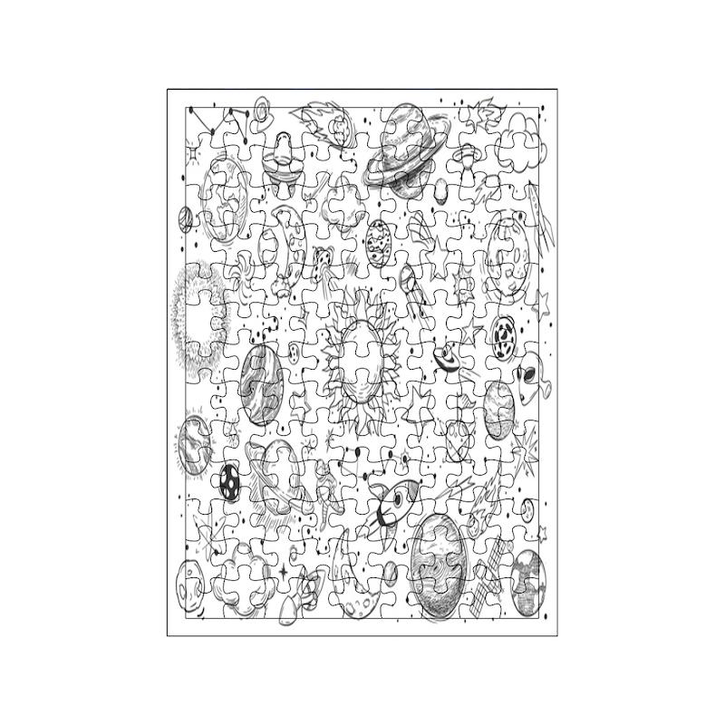 پازل طرح سیاره ها کد 1966