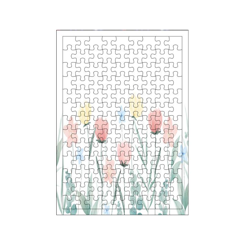 پازل طرح گل های لاله کد 1970