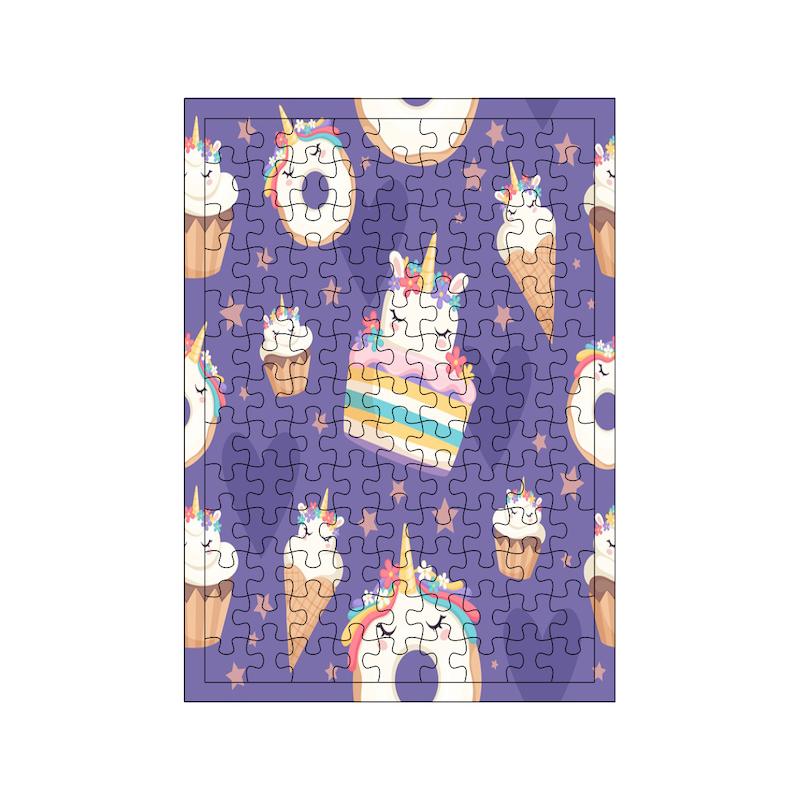 پازل طرح اسب تک شاخ کد 1978