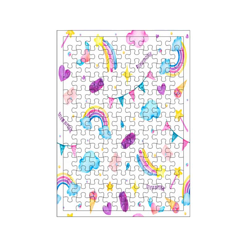 پازل طرح رنگین کمان کد 1994