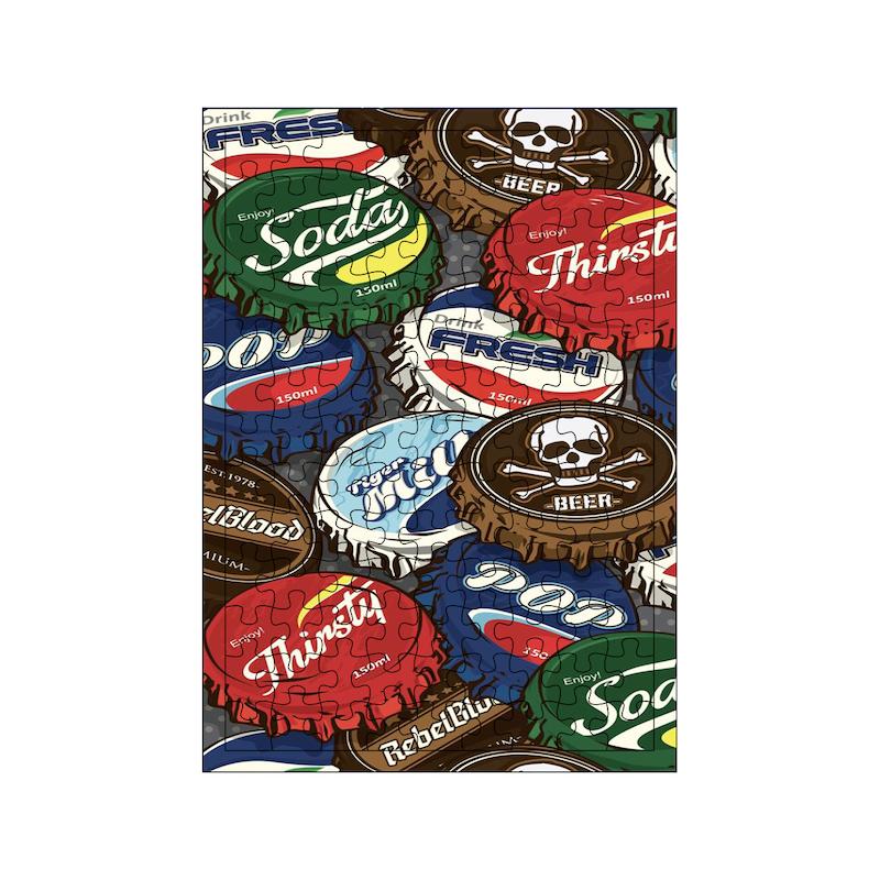 پازل طرح درب بطری کد 2045