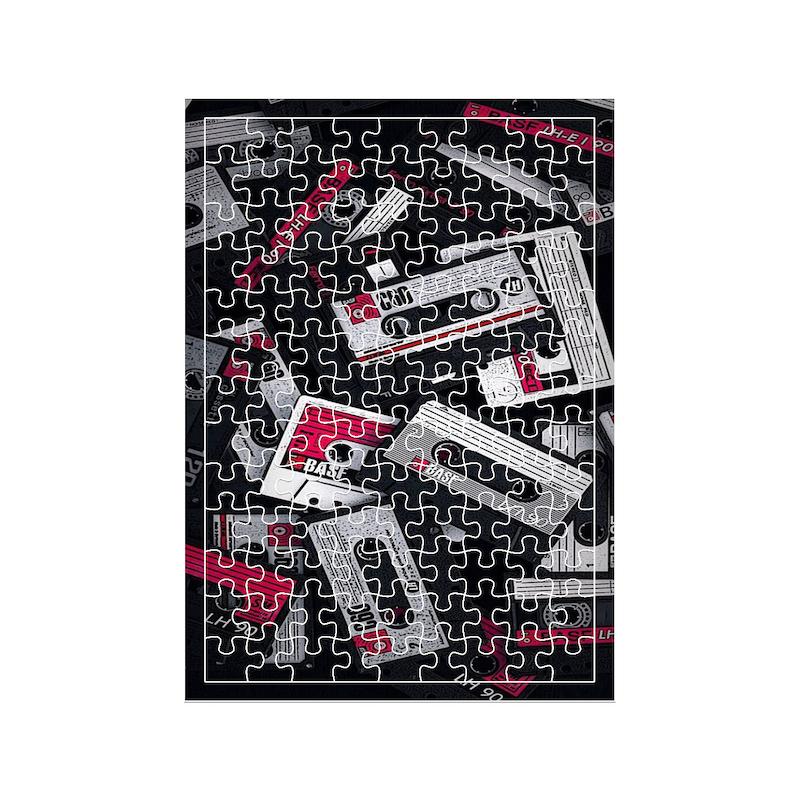 پازل طرح نوار کاست کد 2073