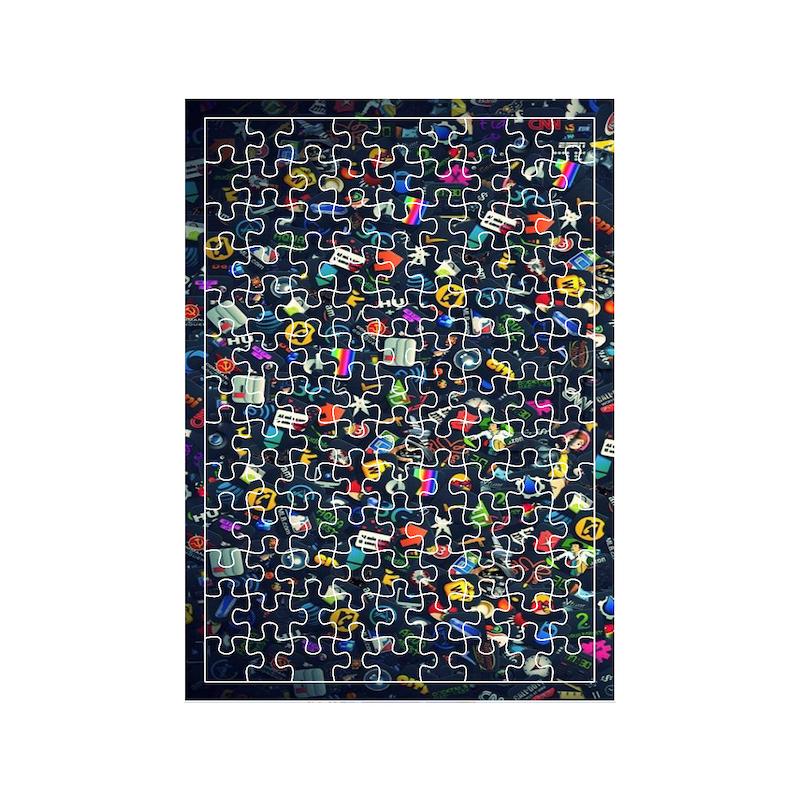 پازل طرح Mix کد 2075