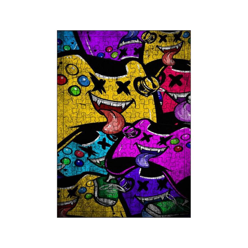 پازل طرح دسته بازی کد 2077