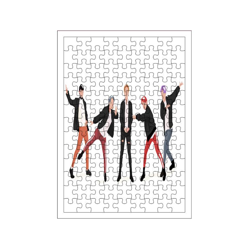 پازل طرح بی تی اس کد 2097