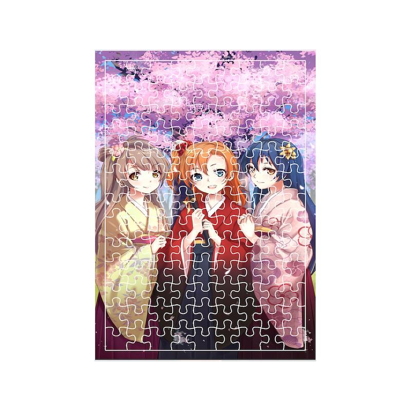 پازل طرح انیمه دختر کد 2318