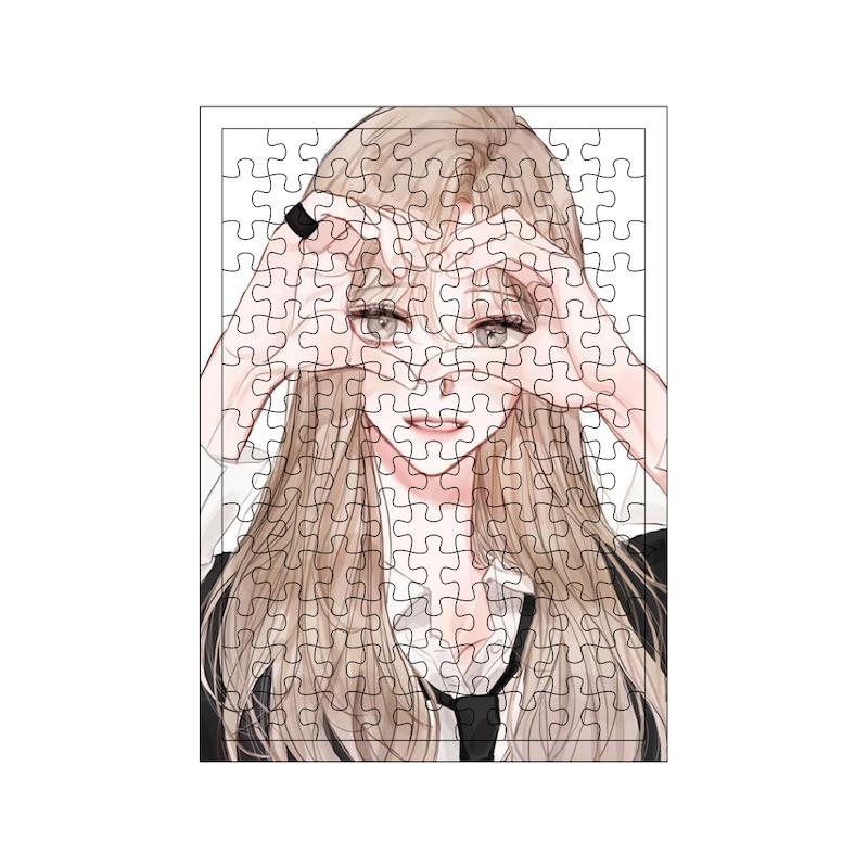 پازل طرح انیمه دختر کد 2332