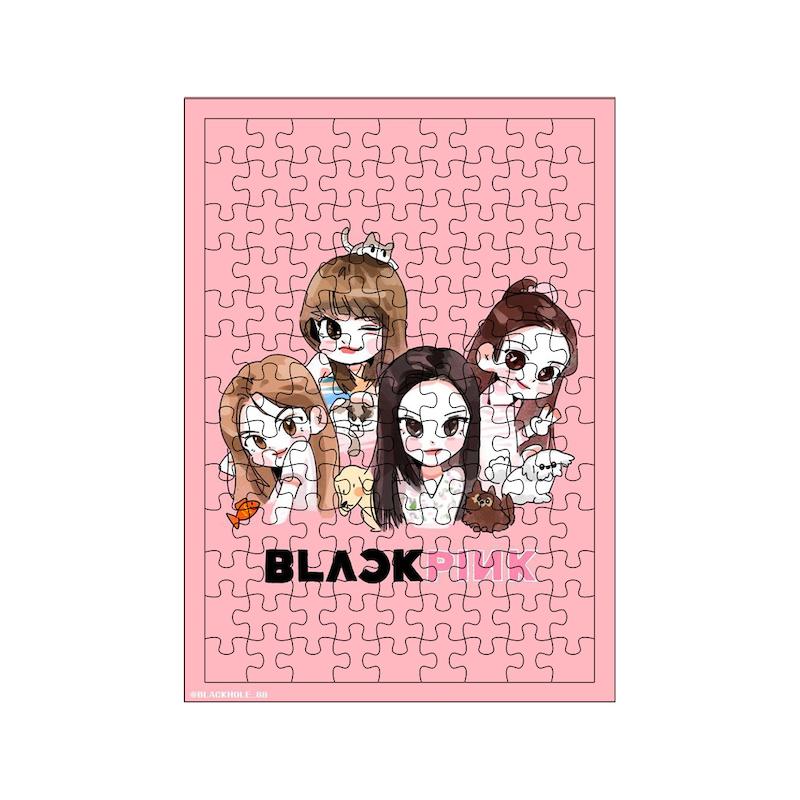 پازل طرح بلک پینک کد 2338